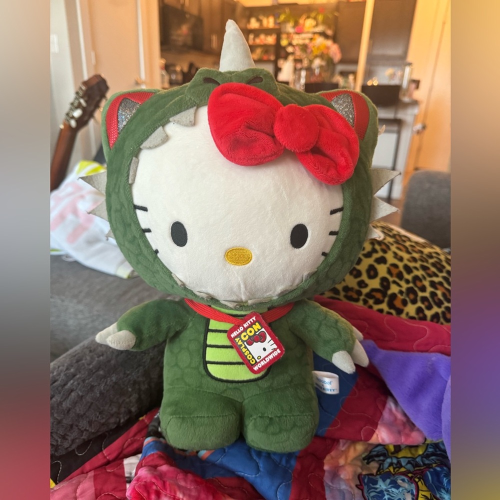 Hello Kitty Plush dinosaur - 17’ Kidrobot